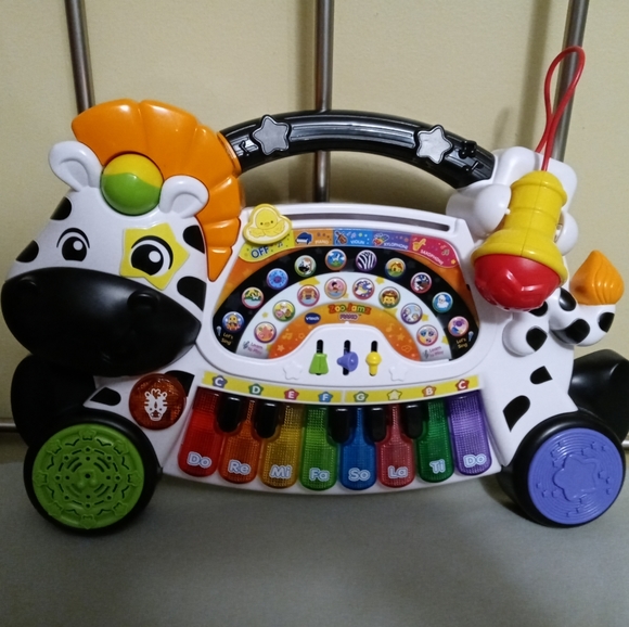 V-Tech Zoo Jamz Piano 🎹 Funky Sounds "FUN ATTRACTIVE🐼PERFORM WELL" 🎭 NEW!! - Picture 11 of 13